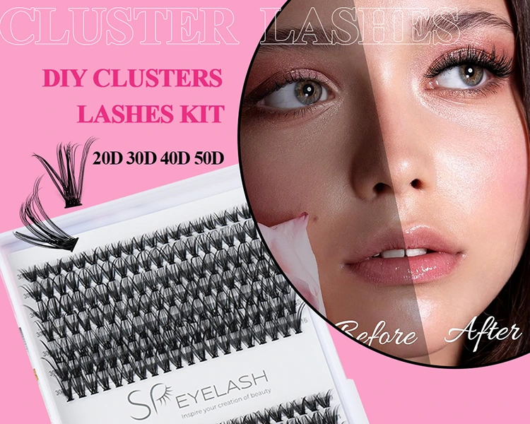 10D-100D Cluster Lashes Sfaturi de altoire, să învățăm împreună!