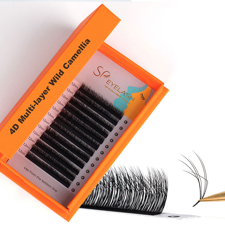 Extensii cu lashes cu mai multe straturi cu mai multe straturi